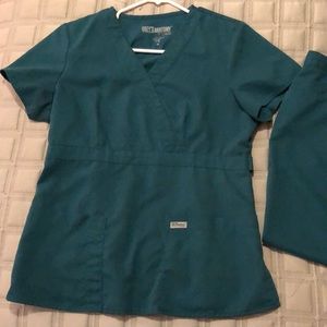Grey’s Anatomy Scrub Set - Hunter Green